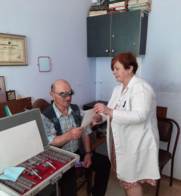 ზუგდიდელი ვეტერანებისთვის საქველმოქმედო სამედიცინო აქცია ჩატარდა