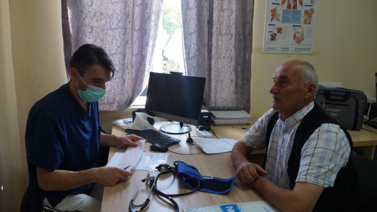 ხულოელი ვეტერანებისთვის ჩაფიძის გულის ცენტრმა საქველმოქმედო აქცია ჩაატარა