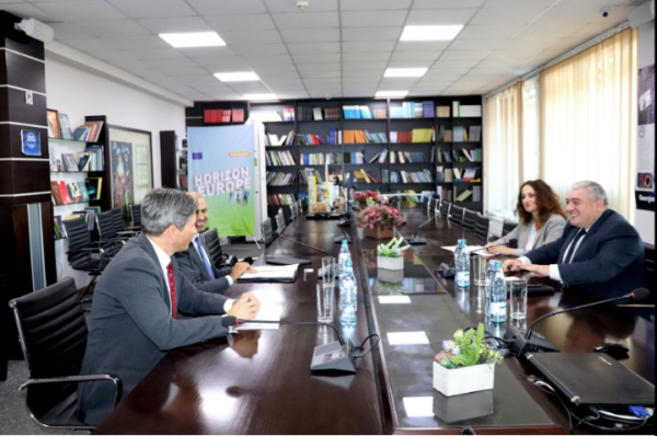 რუსთაველის ფონდის გენერალური დირექტორი გერმანიის აკადემიური გაცვლის სამსახურის DAAD-ის პრეზიდენტს შეხვდა