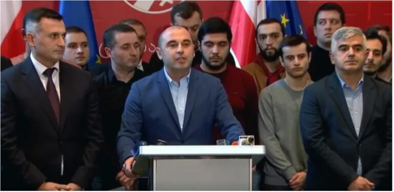 ლევან ხაბეიშვილმა „ნაციონალური მოძრაობის“ პარტიის თავმჯდომარის პოსტზე საკუთარი კანდიდატურა დაასახელა