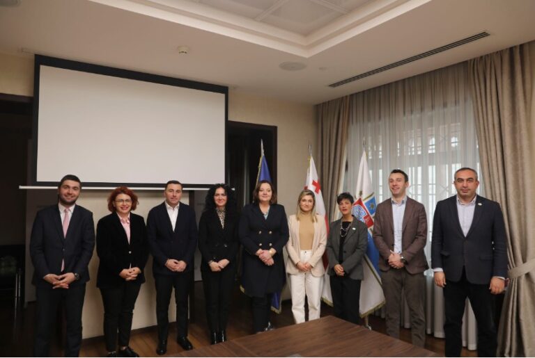 საკრებულოში ვარშავის ქალაქის საბჭოს წარმომადგენლებს უმასპინძლეს