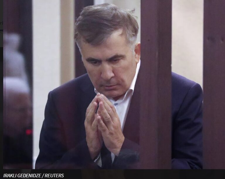 "საქართველოს ექს-პრეზიდენტი პატიმრობის დროს მოწამლეს" - Le Figaro