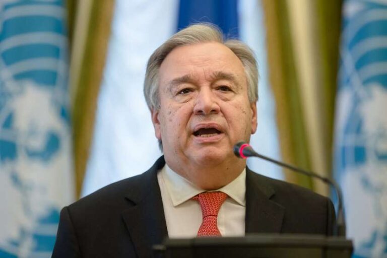 " ვერ ვხედავ, რომ ომი უახლოეს მომავალში დასრულდება"- გაერო-ს გენერალური მდივანი