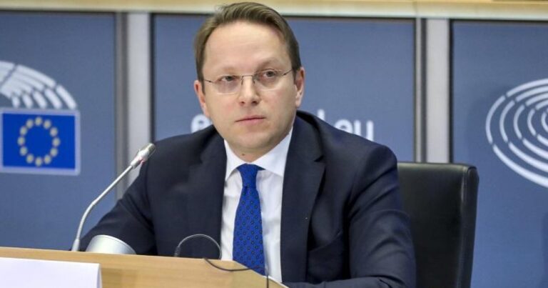 "ევროკომისარმა ოლივერ ვარჰეიმ ევროპარლამენტარებს იდიოტები უწოდა"-Politico