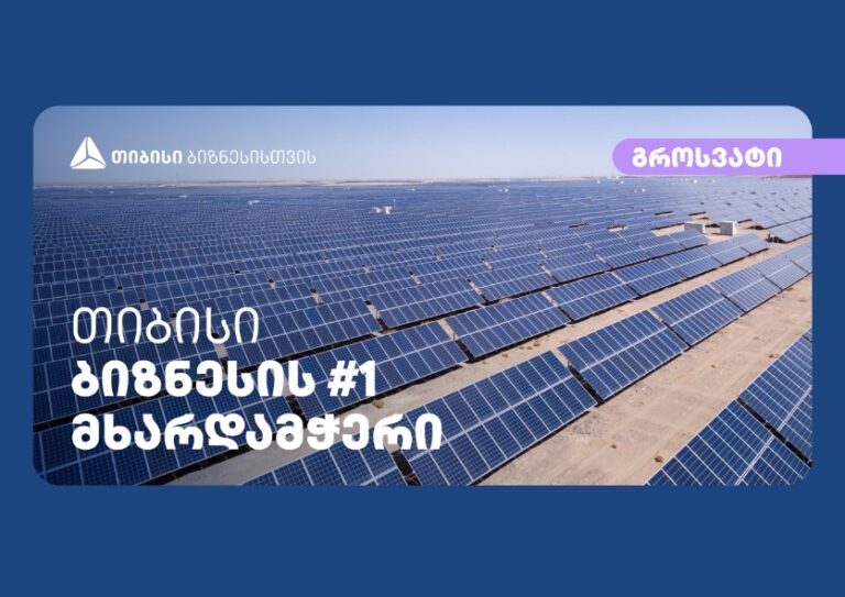 თიბისისთან პარტნიორობით კომპანია „გროსვატმა“ საქართველოში უკვე 3 მზის ელექტროსადგური გამართა
