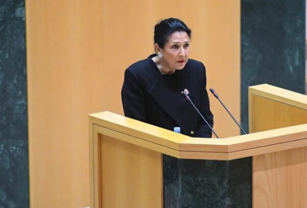"მინდა სოლიდარობა გამოვუცხადო ჩვენს მეგობარ უკრაინას"- სალომე ზურაბიშვილი