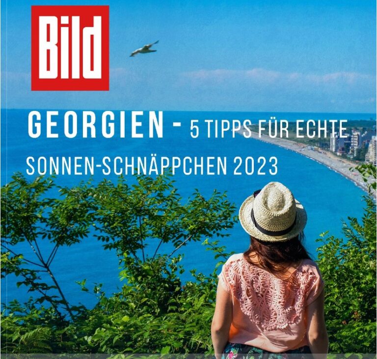 BILD-მა საქართველო 2023 წლის 5 ტურისტულ მიმართულებას შორის დაასახელა