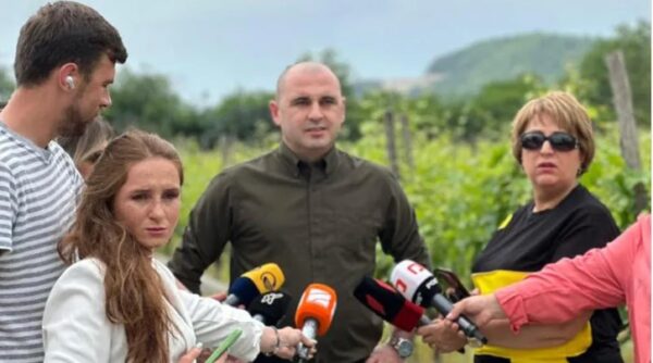 "ნაციონალური მოძრაობა" პოლიტსაბჭოს სხდომას ყვარელში, მიხეილ სააკაშვილის საკარმიდამოში მართავს