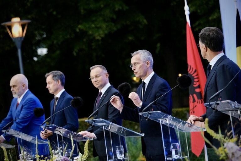 "მოსკოვსა და მინსკს გაეგზავნა მკაფიო გზავნილი, რომ ნატო დაიცავს ყველა მოკავშირეს"- იენს სტოლტენბერგი