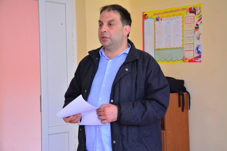 "ვერავინ შეცვლის ამ სახლის ფუნქციას და ვერც ვერავინ იგრძნობს შინაურულად თავს!"-  ლევან თაქთაქიშვილი