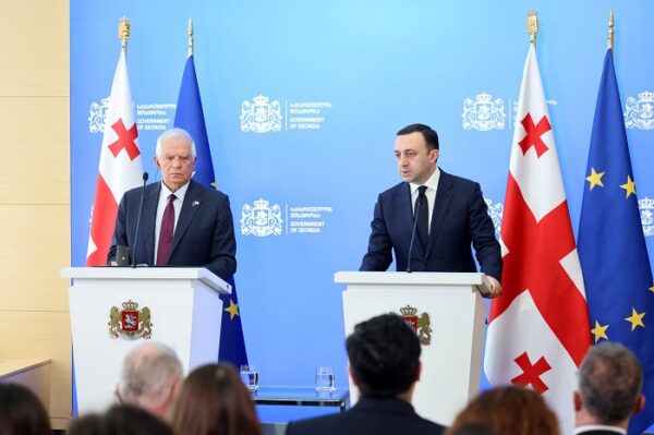 "არასოდეს არ თქვათ, რომ ევროკავშირი მიატოვებს საქართველოს, ეს პოზიცია ჩემთვის მიუღებელია" - ჯოზეფ ბორელი