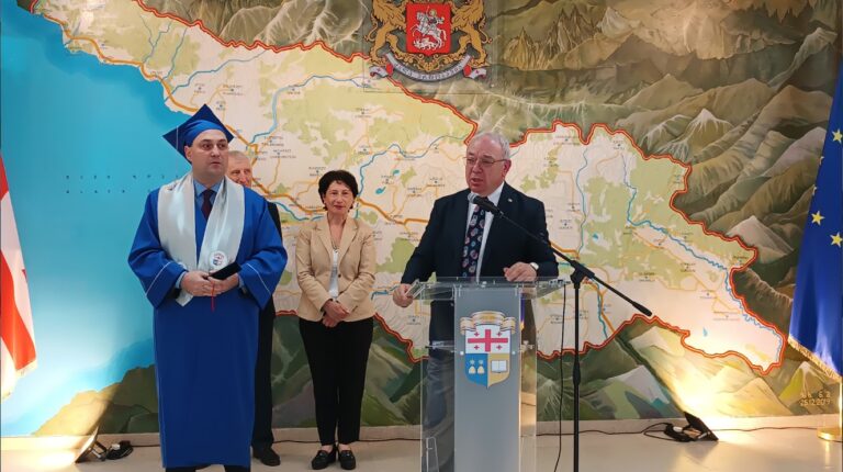 მედლით "სოხუმელი" ჯილდოვდება  გიორგი ჯანჯღავა საქართველოს საგანგებო და სრულუფლებიანი ელჩი თურქეთის რესპუბლიკაში