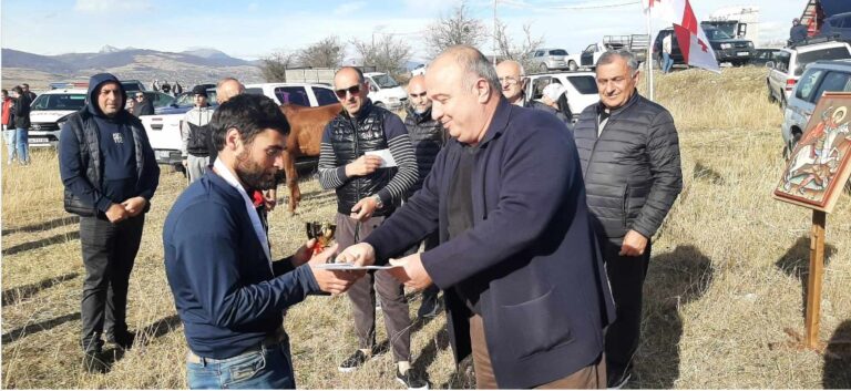 დუშეთის მუნიციპალიტეტის, სოფელ მლაშეში, საქართველოს ერთიანობისთვის ბრძოლებში დაღუპული მებრძოლების ხსოვნისადმი მიძღვნილი დოღი გაიმართა
