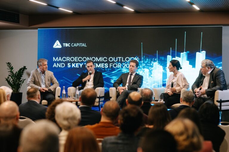 „Macroeconomic Outlook and 5 key themes for 2024" - თიბისი კაპიტალმა პუბლიკაცია ახლა უკვე საერთაშორისო აუდიტორიას და პარტნიორებს წარუდგინა