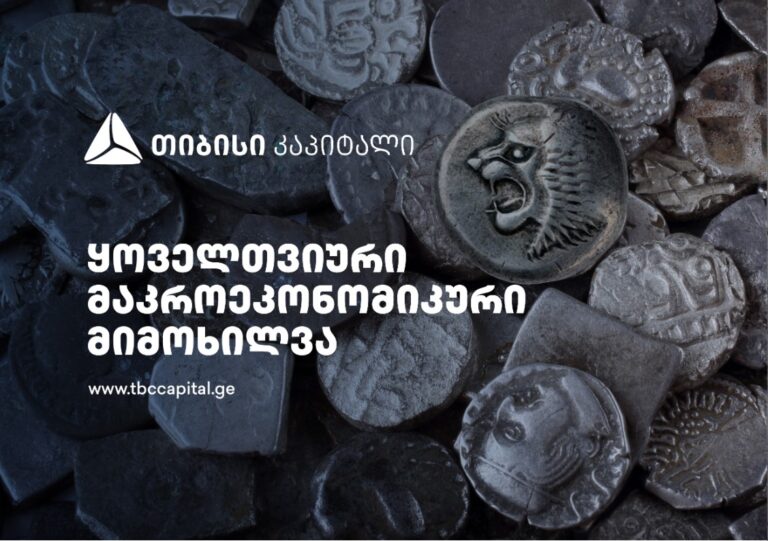 თიბისი კაპიტალის ყოველთვიური მაკრო მიმოხილვა მთავარი ეკონომისტისგან - სავალუტო შემოდინებებისა და სენტიმენტების ერთობლიობა ისევ ნეიტრალურია