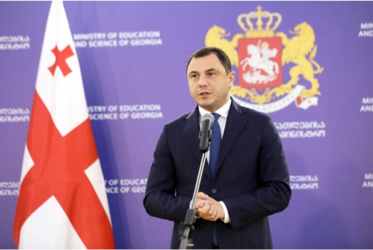 მინდა დღეს მთლიანად საქართველოს და განსაკუთრებით 50 ათასზე მეტ პირველკლასელს მივულოცო სწავლის დაწყება -გიორგი ამილახვარი