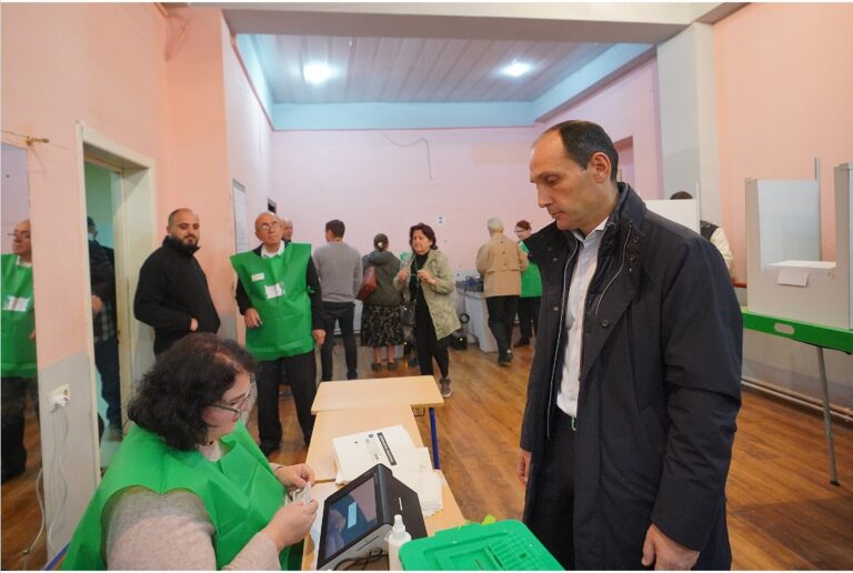 "ხმა მივეცი მშვიდობას, სტაბილურ განვითარებასა და ეკონომიკურ წინსვლას"-ლევან დავითაშვილი