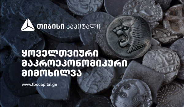 თიბისი კაპიტალის ყოველთვიური მაკრო მიმოხილვა მთავარი ეკონომისტისგან - ისევ სენტიმენტები და სავალუტო ბუფერები