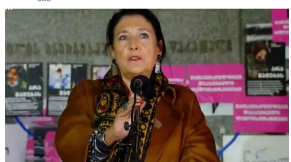 ,,მართალია, მე მალე გისოსების უკან ყოფნას დამპირდნენ, მაგრამ ჩვენ ხომ არ გვეშინია?''-სალომე ზურაბიშვილი