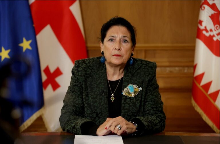 პროვოკაციას გვიწყობს ქალაქის ე.წ. მერი - თუ ეს პროვოკაცია არ არის, ვთავაზობ ორბელიანების სასახლის წინ მოიყვანოს ბავშვები და მოწყოს ღონისძიება - პრეზიდენტი