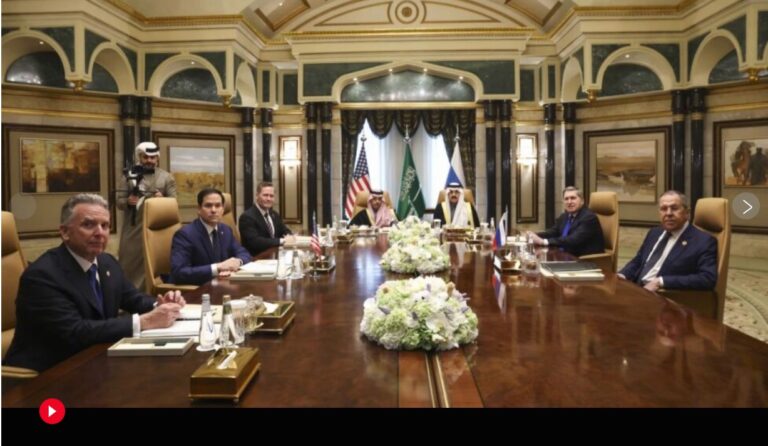 "სახე, რომელიც რუსეთს ჭირდება“: ვინ რას და როგორ ამბობს რუსეთ-აშშ-ის მოლაპარაკების ირგვლივ ერ-რიადში"