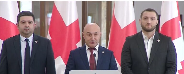 ილია ინჯია, ვარლამ ლიპარტელიანი და ნიკა ელისაშვილი საპარლამენტო უმრავლესობას ტოვებენ და პარლამენტში ოპოზიციის სტატუსით გააგრძელებენ მუშაობას