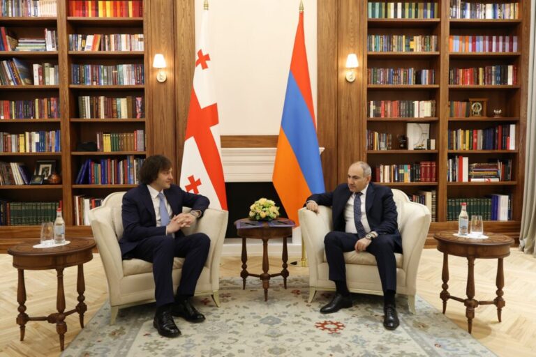 ნიკოლ ფაშინიანთან შეხვედრისას დისკუსია გვქონდა ჩვენს სტრატეგიულ პარტნიორობაზე, ასევე ძირითად რეგიონულ და გლობალურ საკითხებზე -ირაკლი კობახიძე