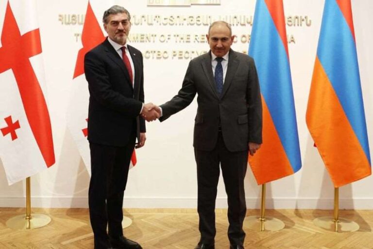 მიხეილ ყაველაშვილი ერევანში სომხეთის პრემიერ-მინისტრს შეხვდა