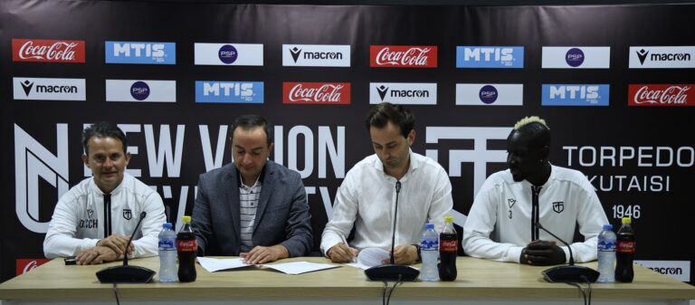 PSP-სა და საფეხბურთო კლუბ „ტორპედოს“ შორის მემოარნდუმი გაფორმდა