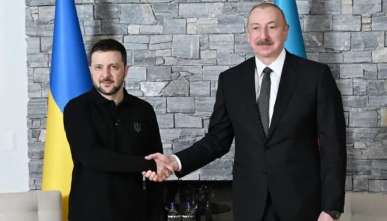 ვოლოდიმირ ზელენსკიმ და ილჰამ ალიევმა სატელეფონო საუბარი გამართეს
