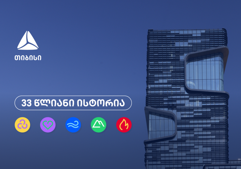 თიბისი 33 წლისაა თვითრწმენის, გამბედაობისა და მოუსვენრობის ისტორია