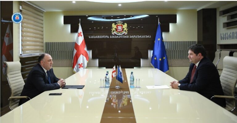 გენერალური პროკურორი გიორგი გვარაკიძე "ადვოკატთა ასოციაციის" თავმჯდომარეს, ირაკლი ყანდაშვილს შეხვდა