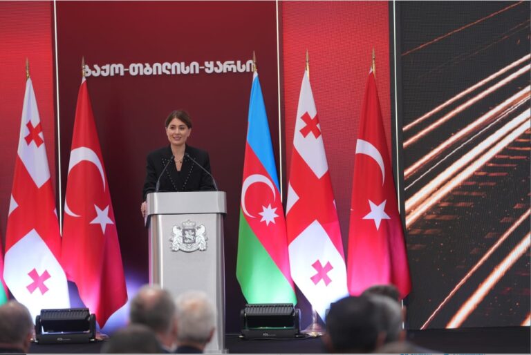 თამარ იოსელიანი: "ბაქო-თბილისი-ყარსის რკინიგზა ქმნის  ახალ შესაძლებლობებს სავაჭრო-ეკონომიკური თანამშრომლობის თვალსაზრისით, რაც გააუმჯობესებს  რეგიონში არსებული ტვირთების მომსახურებას და კიდევ უფრო გაამყარებს საქართველოს როლს შუა დერეფანში"
